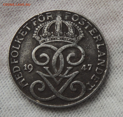 Швеция 2 эре 1947 до 30.10.2024 - Швеция 2 эре 1947 .JPG