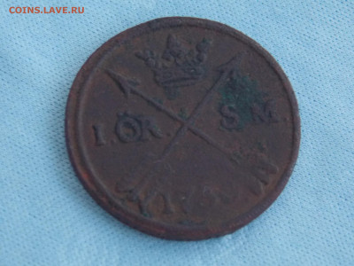 Швеция 1 эре 1730 г. до 27 10 - DSCN0375.JPG