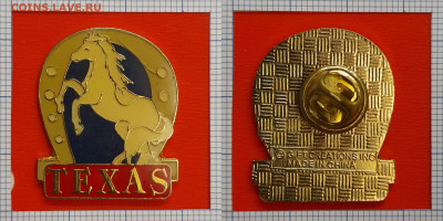 Значок – TEXAS – до 22:00, 02.11.24 - Зн-67