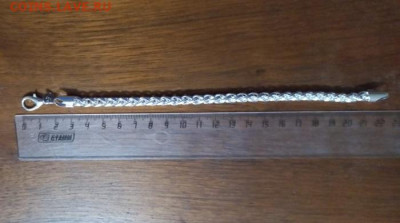 серебреный браслет 925 пробы - 11