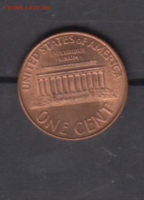 США 1999 ( D) 1 цент до 01 10 - 166а