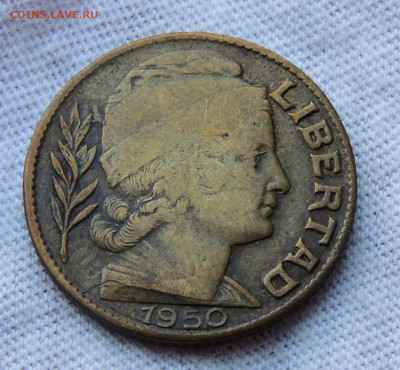 Аргентина 20 сентаво 1950 до 3.11.2024 - Аргентина 20 1950 .JPG