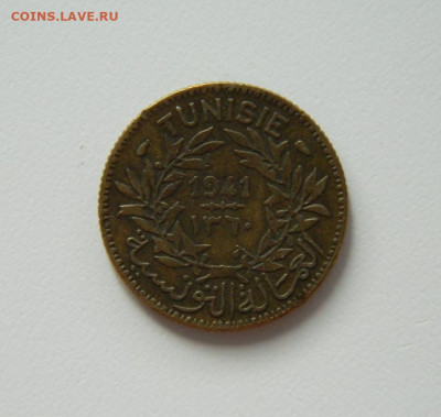 Французский Тунис 1 франк 1941 г. до 06.11.24 - DSCN2398.JPG
