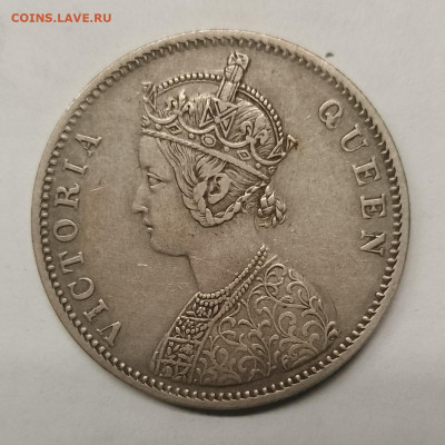 Индия-Британская, 1 рупия 1874, Victoria Queen, до 06.11. - IMG_20241031_112417_MP~2