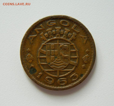 Португальская Ангола 1 эскудо 1963 г. до 06.11.24 - DSCN2417.JPG
