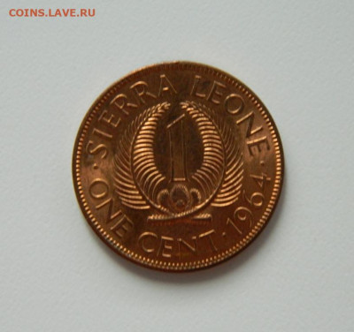 Сьерра-Леоне 1 цент 1964 г. до 06.11.24 - DSCN2421.JPG