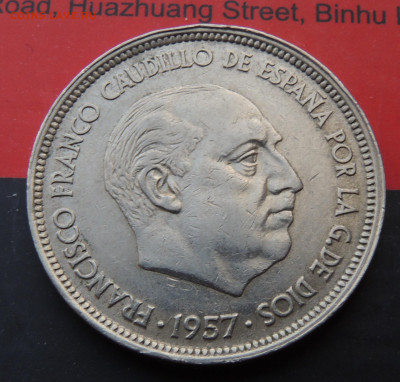 Испания 50 песет 1957 (59) до 5.11.2024 - Испания 50 песет 57 .JPG