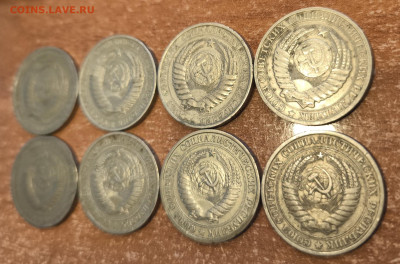 1 рубль годовики 8шт (61-85) с 200р до 06.11.2024 в 22.00 - 7