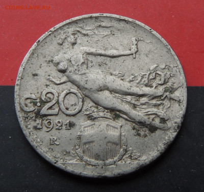 Италия 20 чентезимо 1921 до 10.11.2024 - 20 чент. 21г.JPG