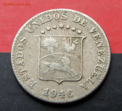 Венесуэла 5 сентимо 1946 до 10.11.2024 - Венесуэла 5 сентимо 46.JPG