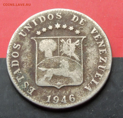 Венесуэла 12½ сентимо 1946 до 10.11.2024 - Венесуэла 12.5 сентимо 46.JPG