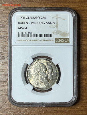 2 марки 1906 "Золотая свадьба" NGC MS64. До 08.11.24 22:00 - IMG_9353