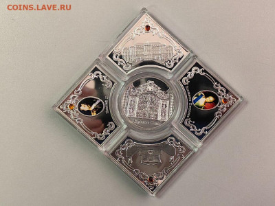 2долл 2012 Ниуэ- Царское село, (набор 5шт). Ag925, до 11.11 - ЯЯ Царское село-2