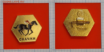 Значок – Скачки – до 22:00, 11.11.24 - Зн-220