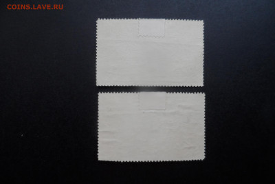 Марки 2 шт  1961 Космический корабль из серии Слава КПСС - SAM_8161.JPG