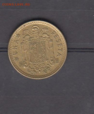 Испания 1966(75) 1 песета до 11 11 - 28а