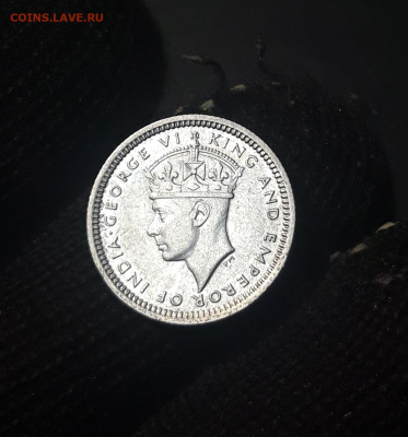 5 ЦЕНТОВ 1945 года МАЛАЙЯ СЕРЕБРО До 12.11 - 20241006_234726