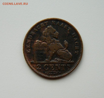 Бельгия 2 сантима 1912 г. до 12.11.24 - DSCN2569.JPG