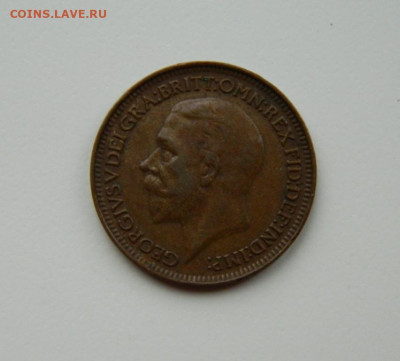 Великобритания 1 фартинг 1928 г. до 12.11.24 - DSCN2633.JPG