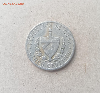 Куба 5 сентаво 1946 год - IMG20241107120022