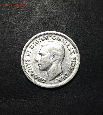 Австралия 3 пенса 1952 года, серебро. До 13.11 - 20241010_184907