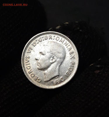 Австралия 3 пенса 1951 года, серебро. До 13.11 - 20241015_224059
