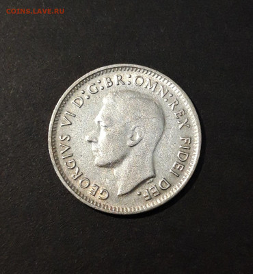 Австралия 3 пенса 1951 года, серебро. До 13.11 - 20241015_224031