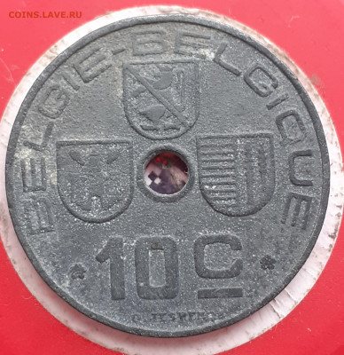 10 c  1942 . Бельгия  до 12.11.24. - 20241107_115023