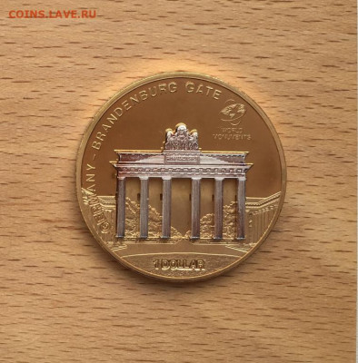 Крона Шайба Острова Кука 1$ доллар 2009 Германия Бранденбург - krona_shajba_ostrova_kuka_1_dollar_2009_germanija_brandenburgskie_vorota_v_berline (2)