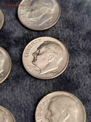США 10 cent 9 шт. все разные до 11.11.2024 в 22:00 - 5215477954488952396