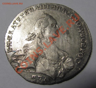 1 рубль 1764г. ММД ЕI  ( до 5 февраля 21-00 Мск ) - 2