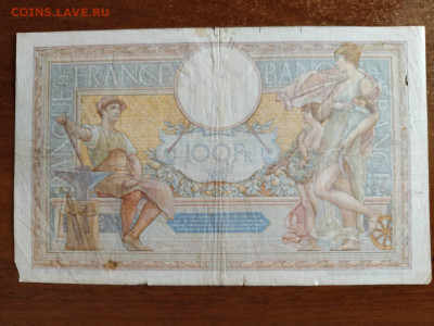 Франция 100 франков 1935 год. до 14,11,24 по МСК 22-00 - фра1005