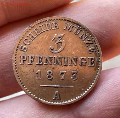 3 пфеннига 1873 года. До 13.11.24 - IMG_1511