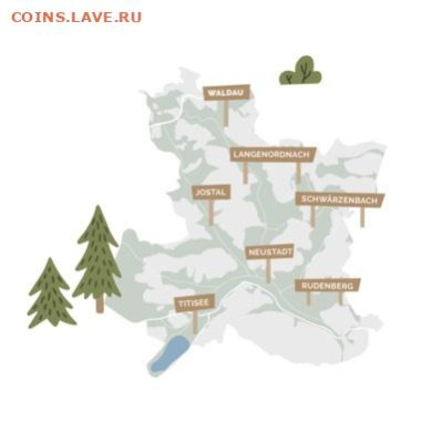 Нотгельды Германии. Обзорная тема. - Карта района