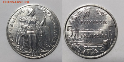 Французская Полинезия 5 франков 1999 года - 13.11 - IMG_20241109_181730