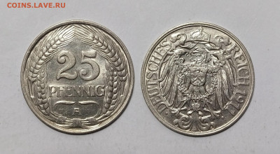 Германия 25 пфеннигов 1911 года - 13.11 - IMG_20241109_181909