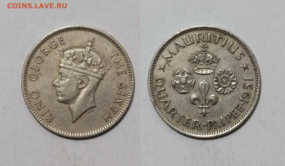 4 рупии 1951 г Георг VI - 13.11 - IMG_20241109_182015