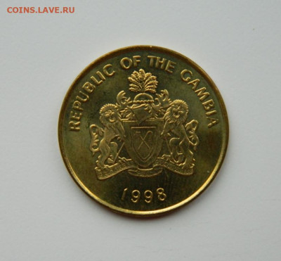Гамбия 10 бутут 1998 г. (Фауна) до 17.11.24 - DSCN2692.JPG