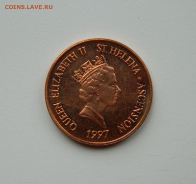 О.св. Елены и Вознесения 1 пенни 1997 г. (Фауна) до 17.11.24 - DSCN2701.JPG
