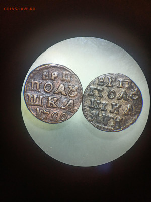 5 копеек 1724,копейка 1729, полушки, подлинность, оценка - IMG20241111200619