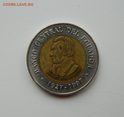 Эквадор 100 сукре 1997 г. (Юбилейная) БИМ до 18.11.24 - DSCN2774.JPG