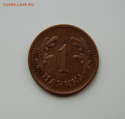Финляндия 1 марка 1943 г. (Медь) до 18.11.24 - DSCN2777.JPG