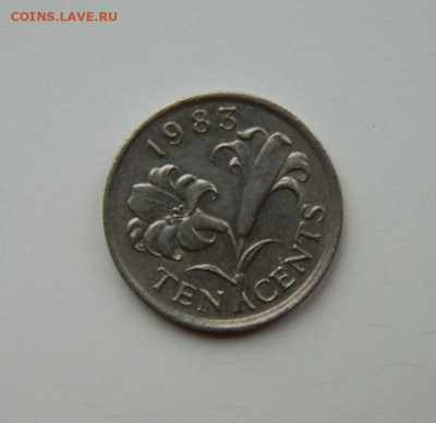 Бермудские острова 10 центов 1983 г. до 18.11.24 - DSCN2733.JPG