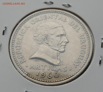 Уругвай 1 песо 1960 до 16.11.2024 - Уругвай 1 песо .JPG