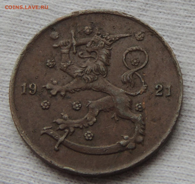 Финляндия 5 пенни 1921 до 17.11.2024 - 5 пенни Fin. 21 .JPG