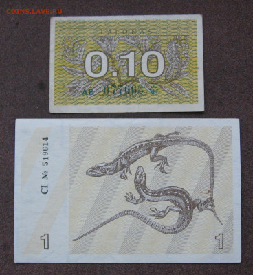 Литва. 1 и 0,1 талоны 1991 г. до 22.00 20.11.24 - IMG_0870.JPG