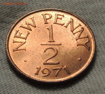 Гернси ½ нового пенни 1971 до 19.11.2024 - Гернси ½ нового пенни .JPG
