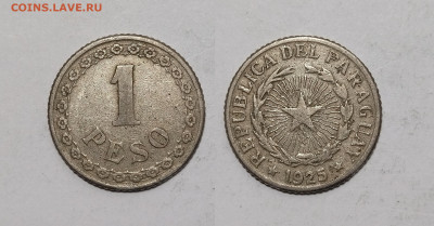 Парагвай 1 песо 1925 года - 16.11 - IMG_20241111_195422