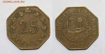 Мальта 25 центов 1975 года - 16.11 - IMG_20241111_200214