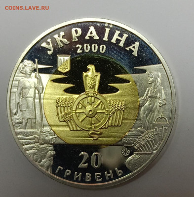 Украина 20 гривен биметалл (золото-серебро) - IMG_20241115_113048